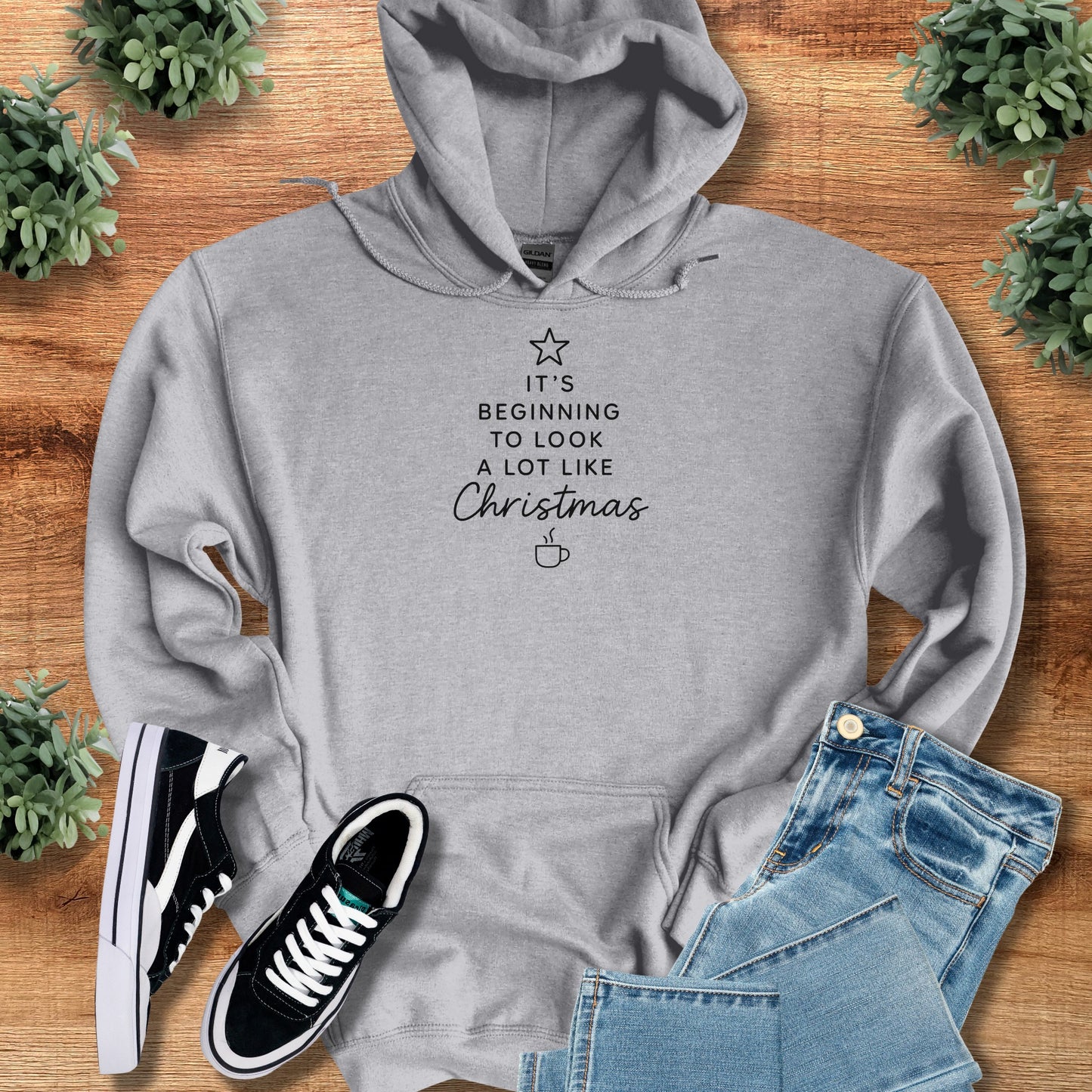Christmas Hoodie - It's Beginning to Look alot Like Christmas