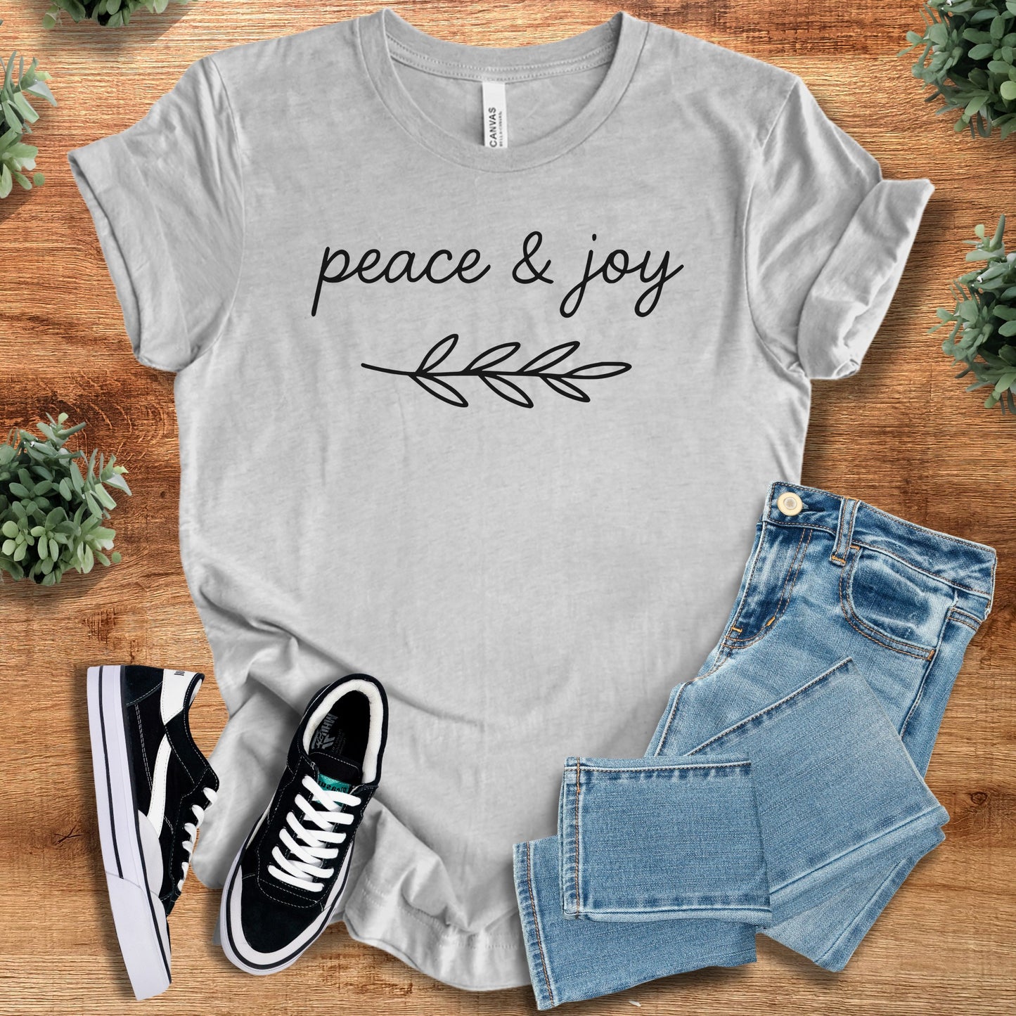 Peace & Joy Bella Canvas Tee