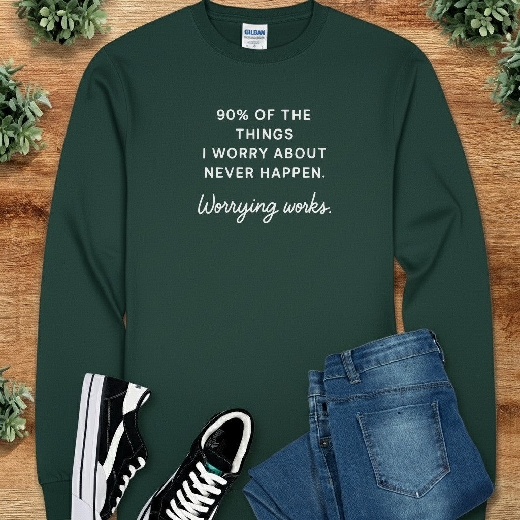 Worrying Works Long Sleeve Tee