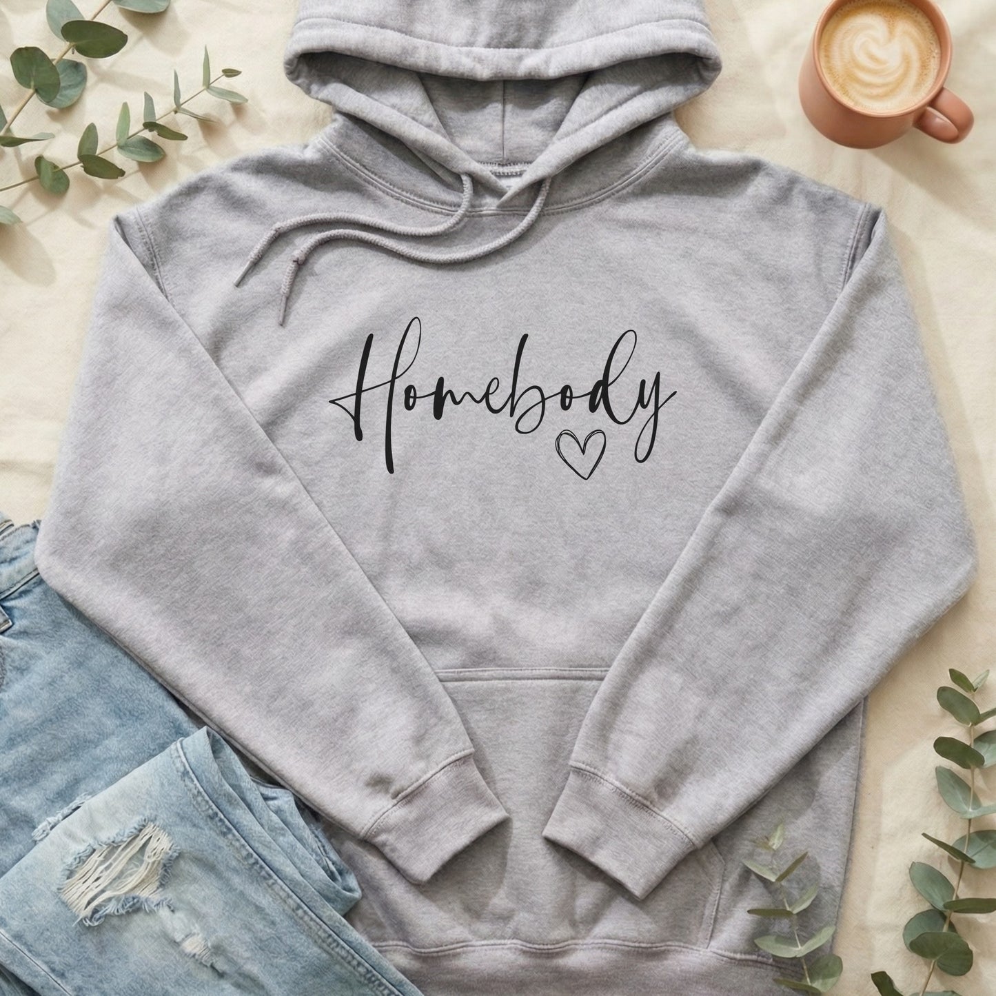 Homebody + Heart Hoodie