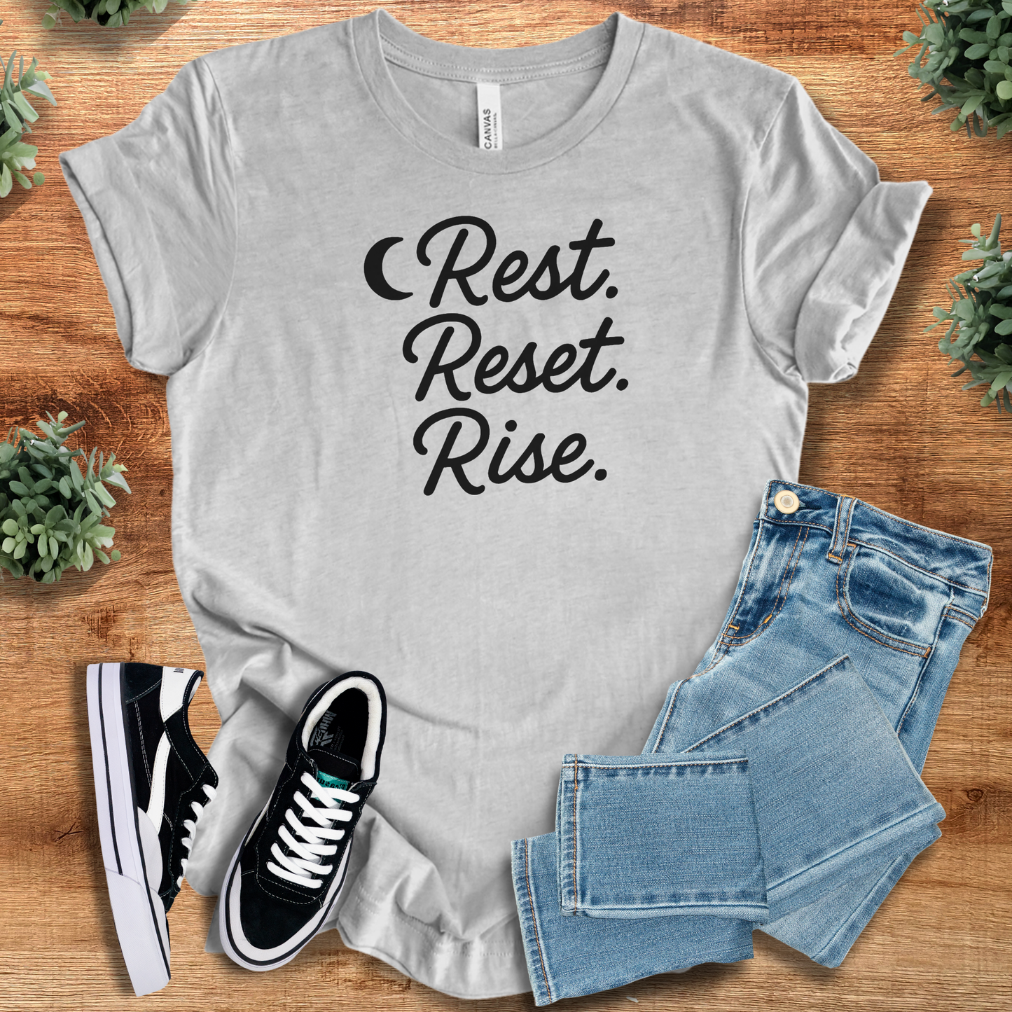 Rest Reset Rise Tee