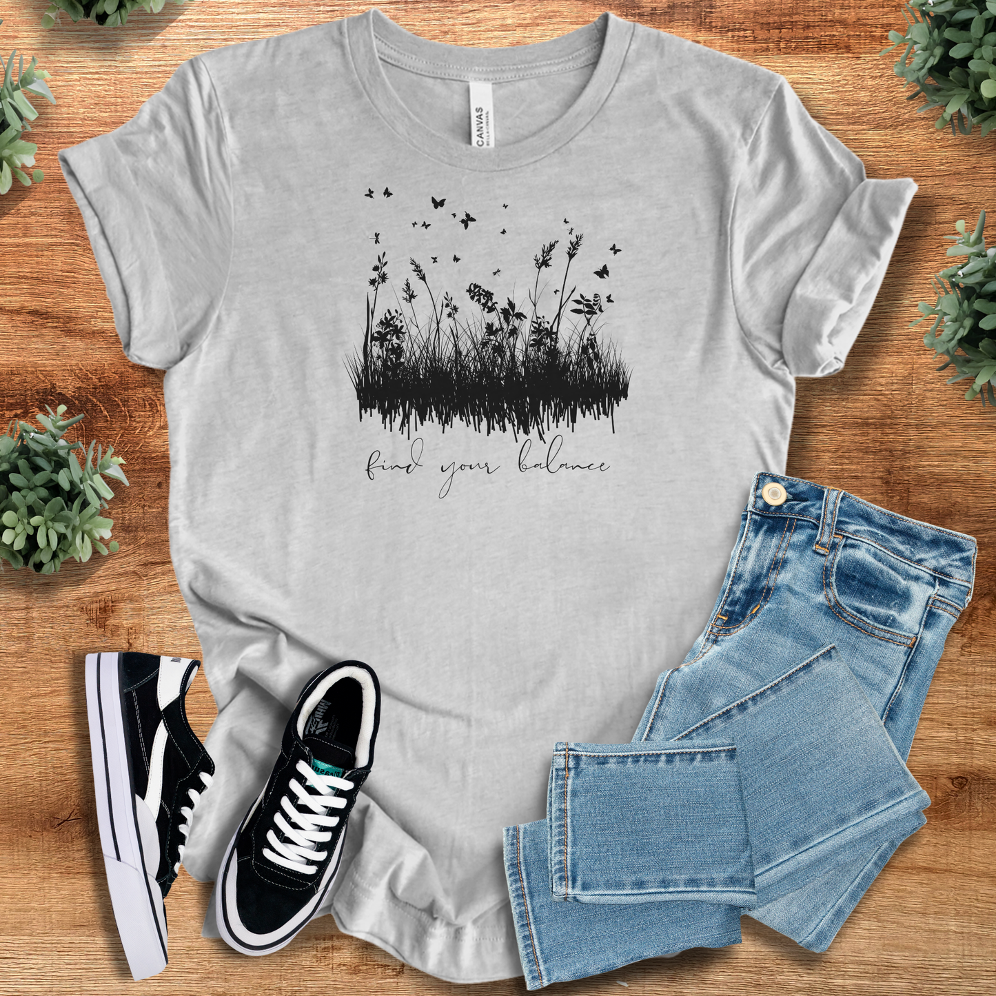 Find Your Balance T‑Shirt | Soft Bella+Canvas Tee