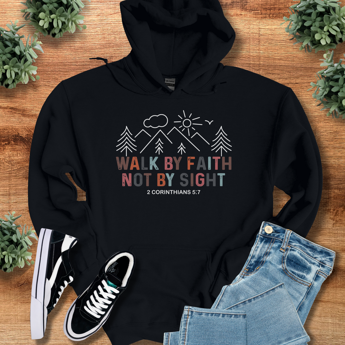 Walk by Faith Hoodie