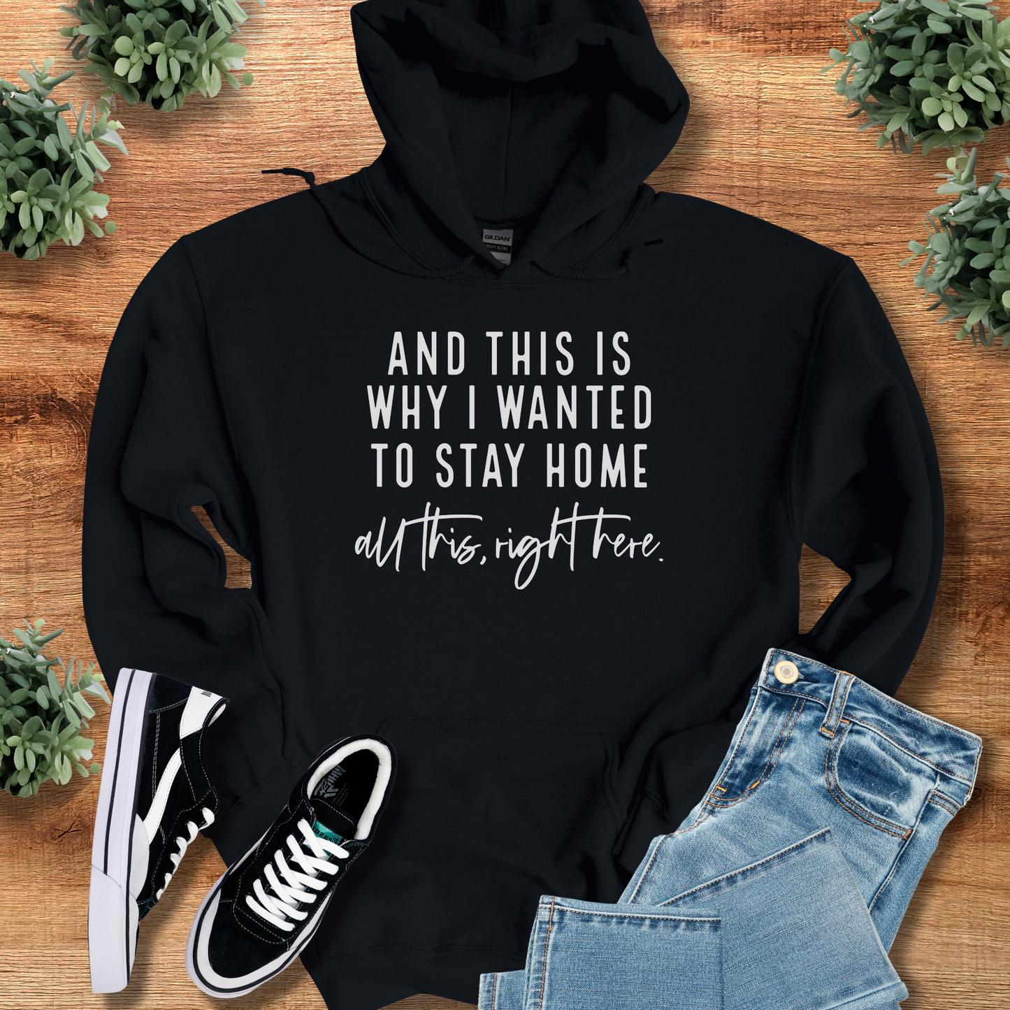 And This is Why I Wanted to Stay Home Hoodie