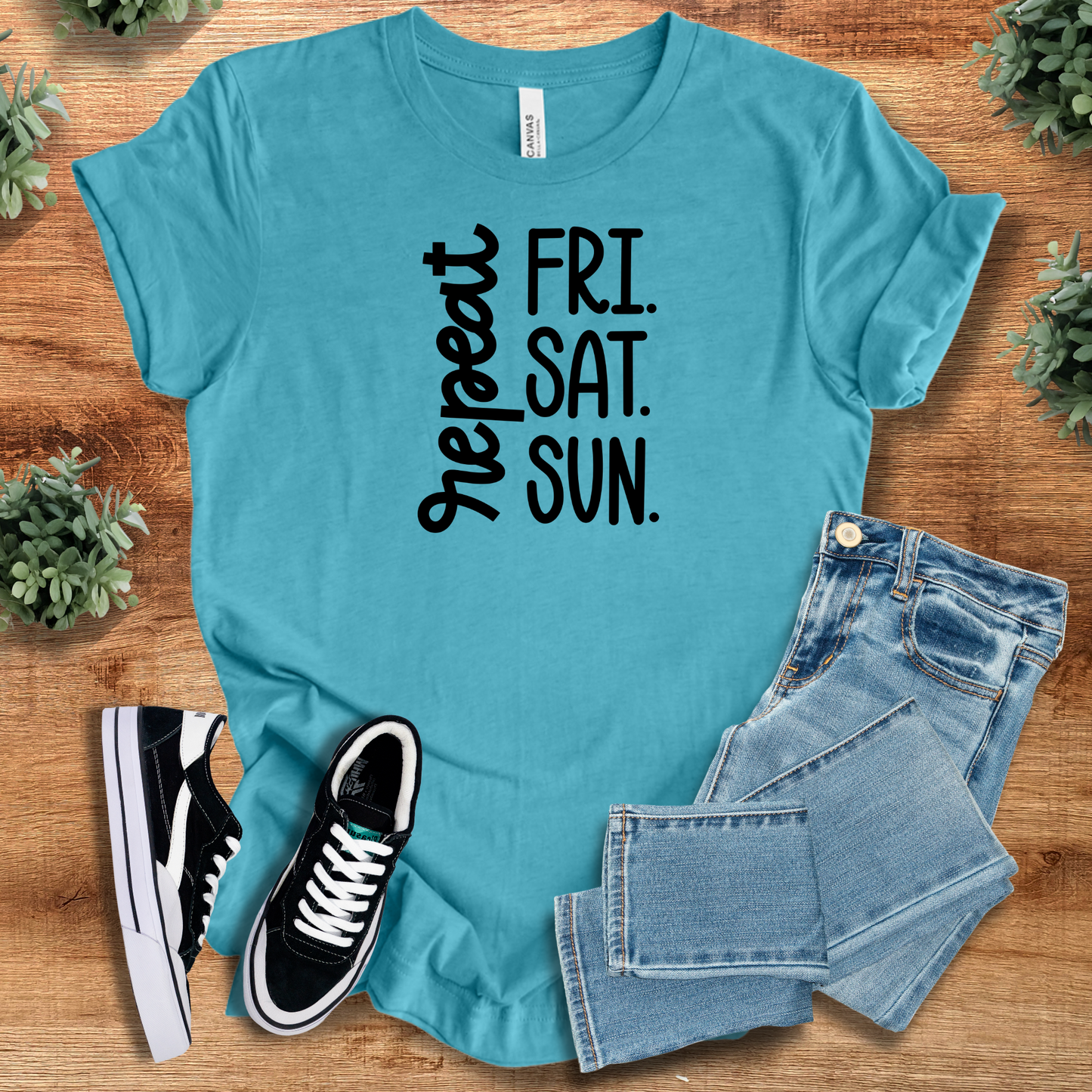 Fri Sat Sun Repeat Shirt