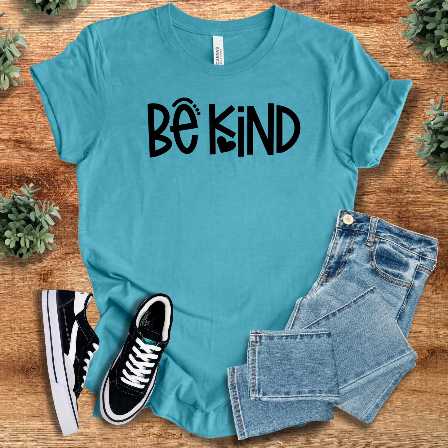 Be Kind T‑Shirt | Soft Bella+Canvas Tee