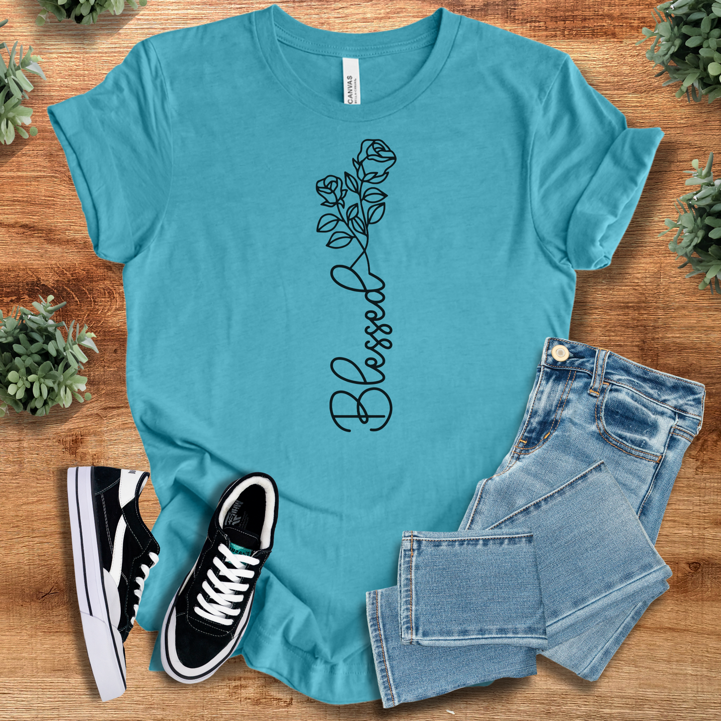 Blessed Rose Tee