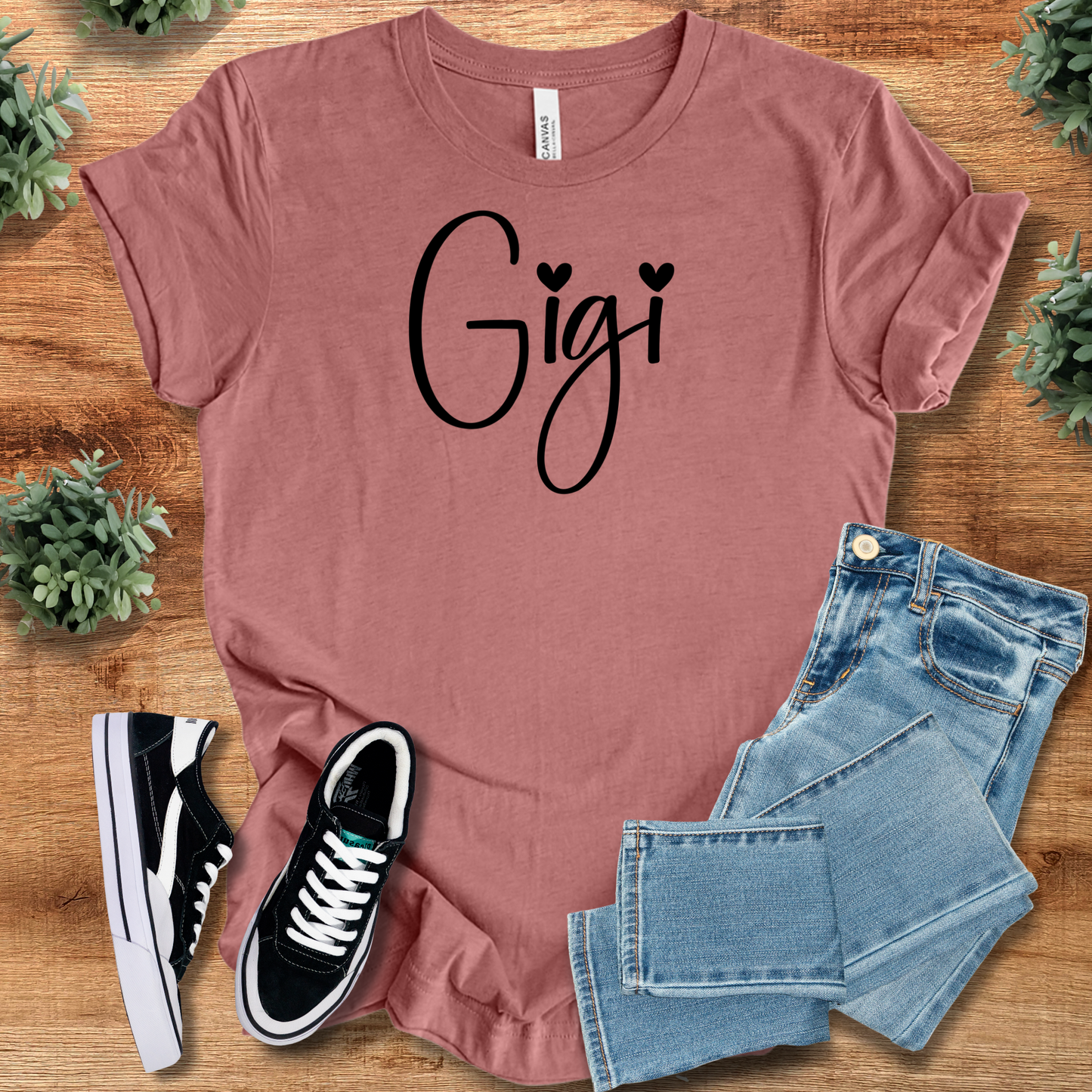 Gigi T‑Shirt | Soft Bella+Canvas Tee