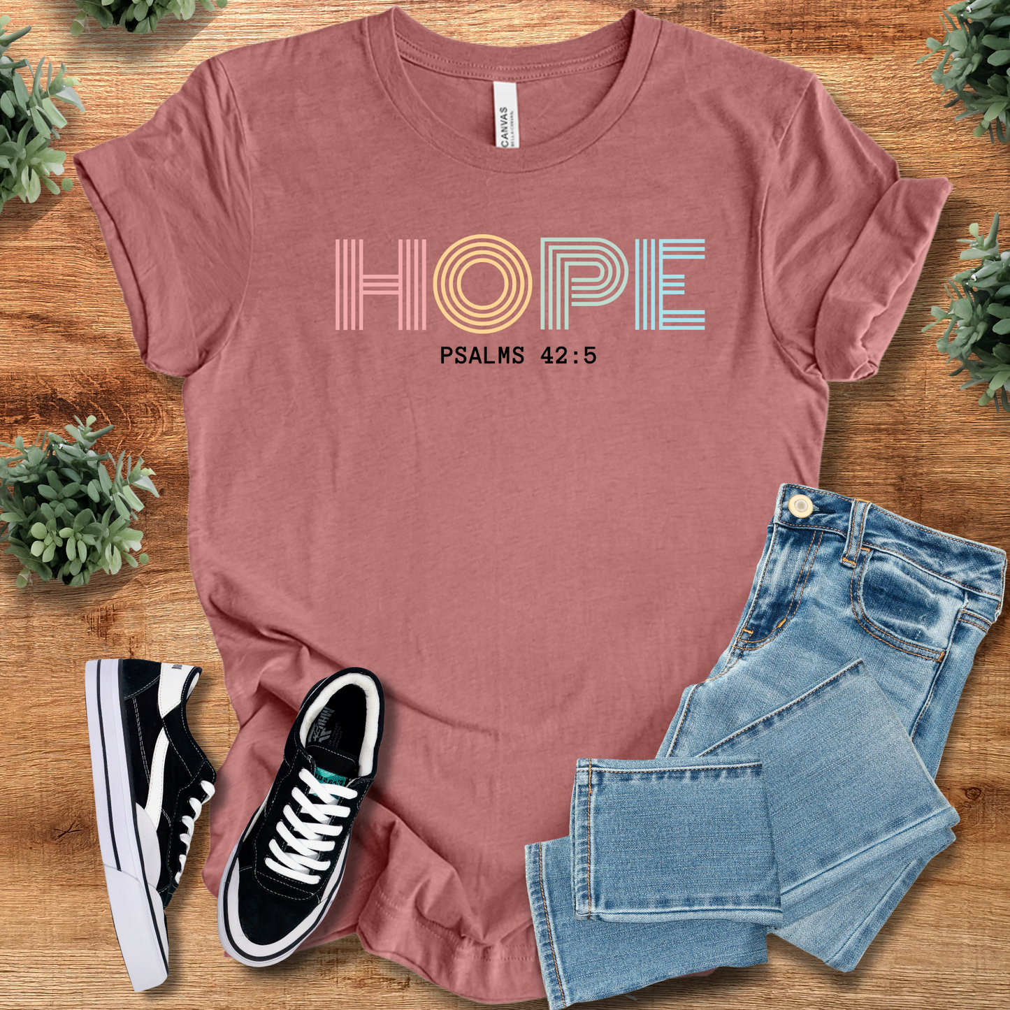 Hope Psalms 42:5 Tee
