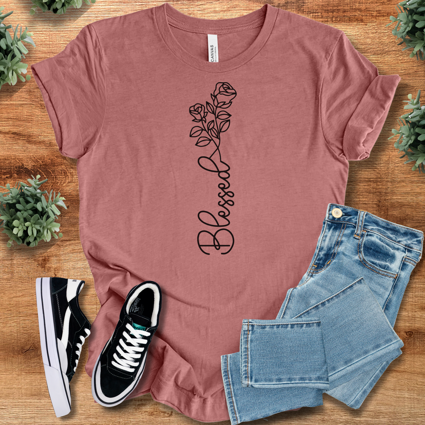 Blessed Rose Tee