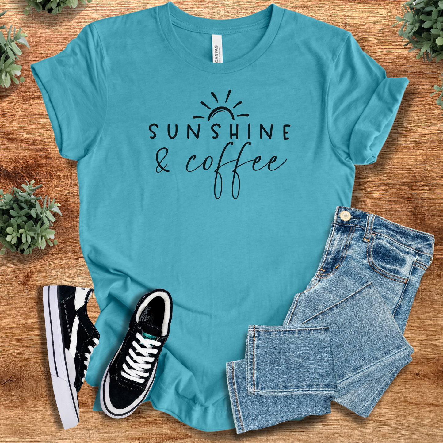 Sunshine & Coffee Tee