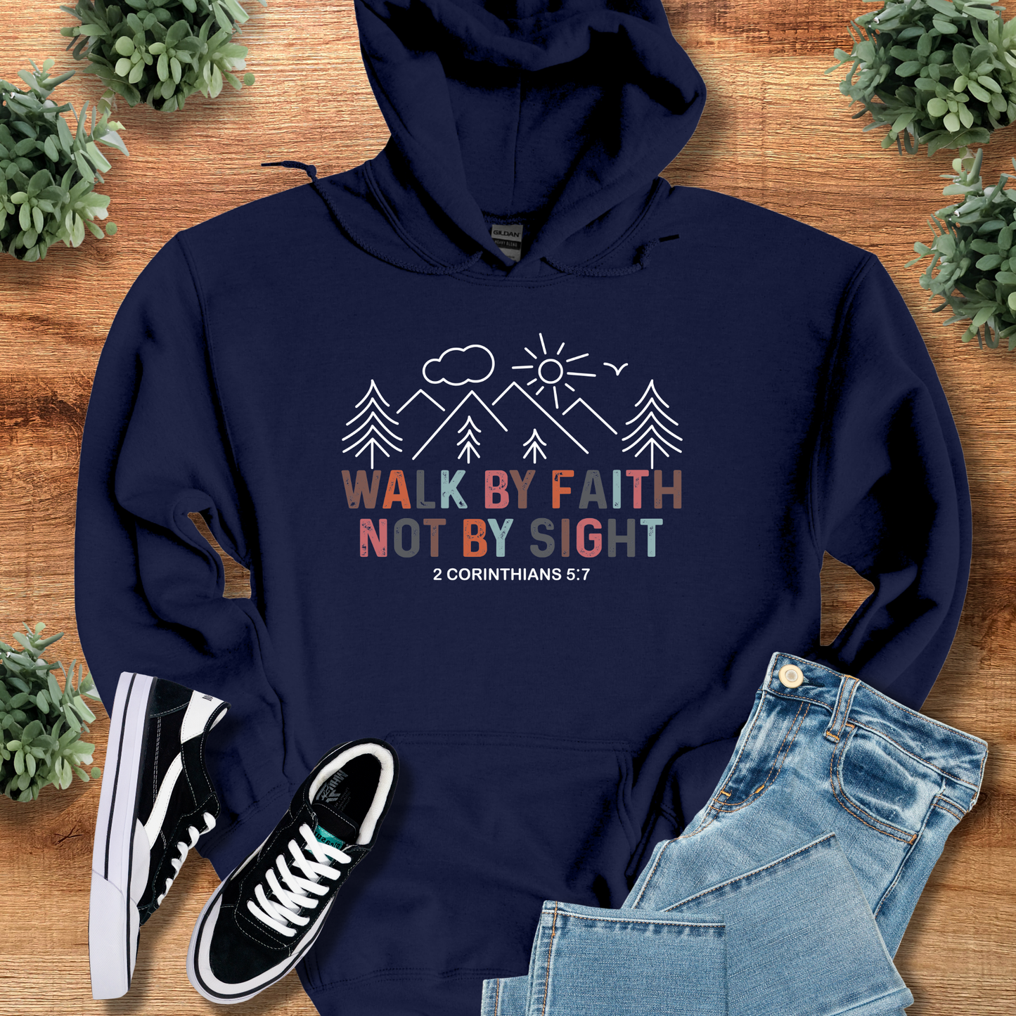 Walk by Faith Hoodie