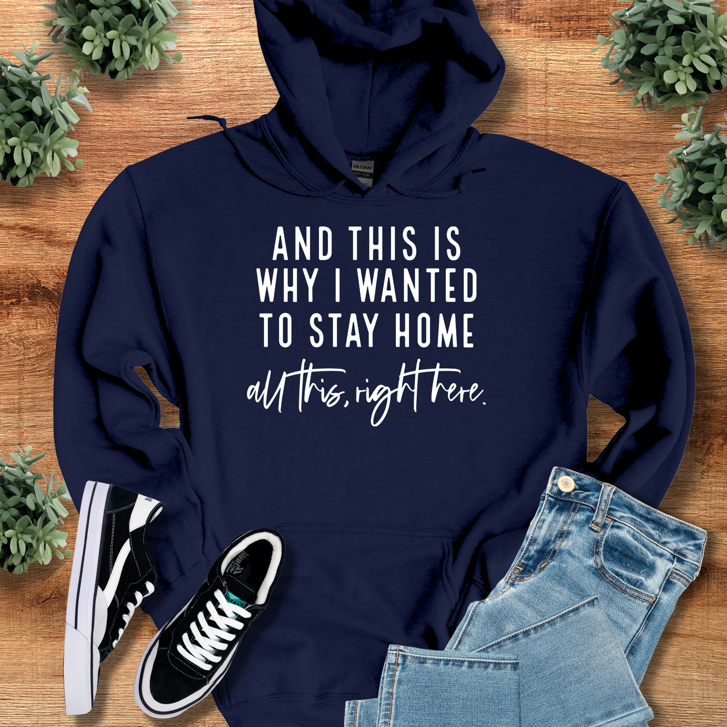 And This is Why I Wanted to Stay Home Hoodie