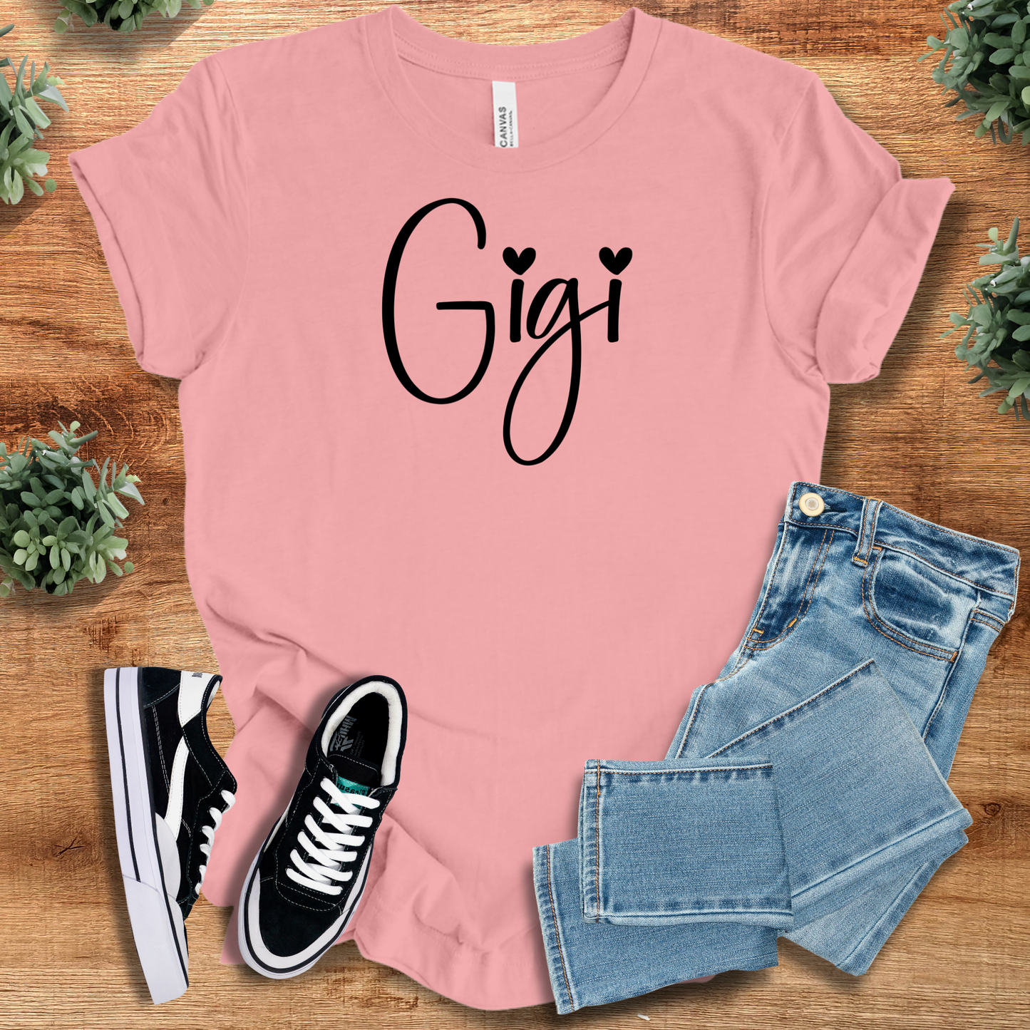 Gigi T‑Shirt | Soft Bella+Canvas Tee