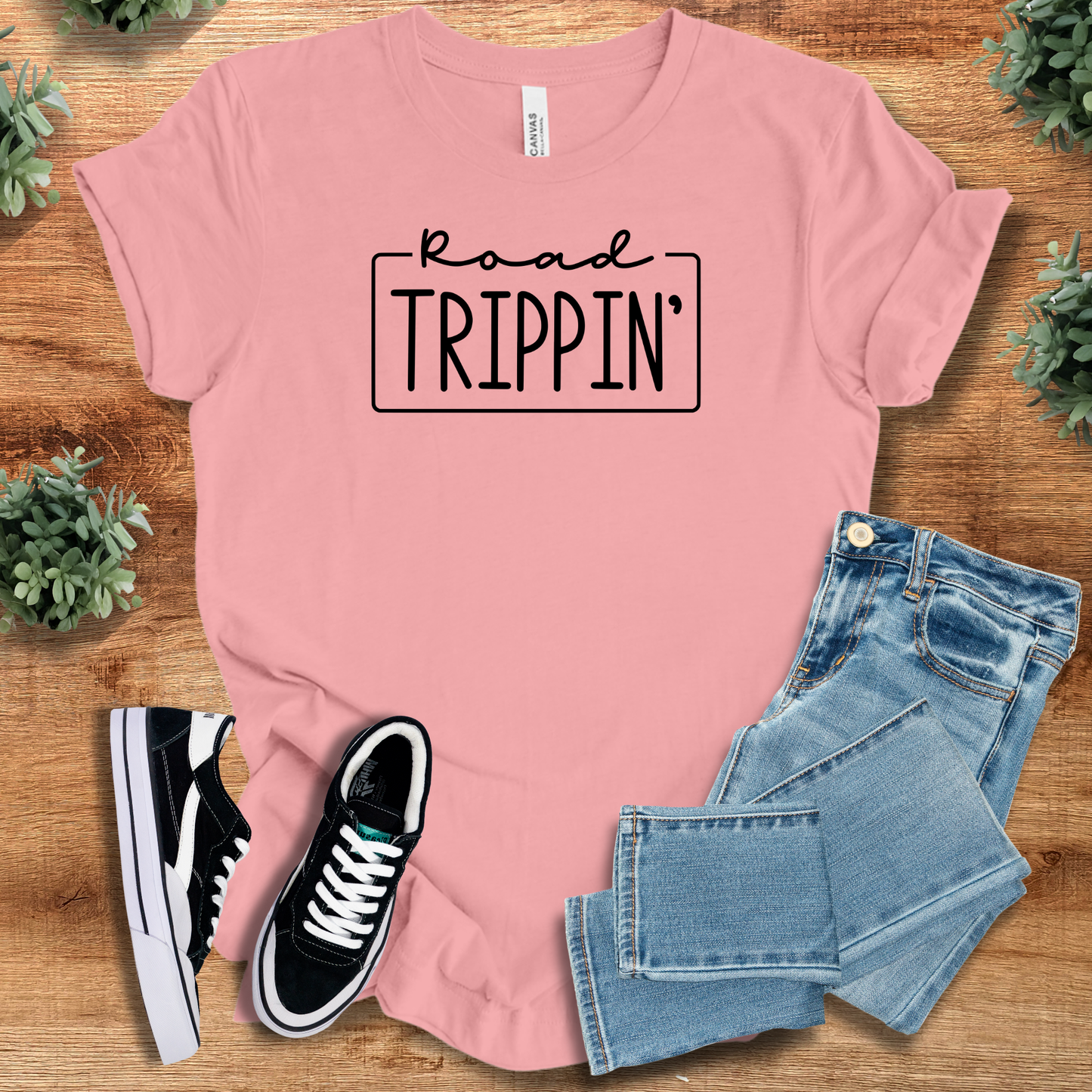 Road Trippin T‑Shirt | Soft Bella+Canvas Tee