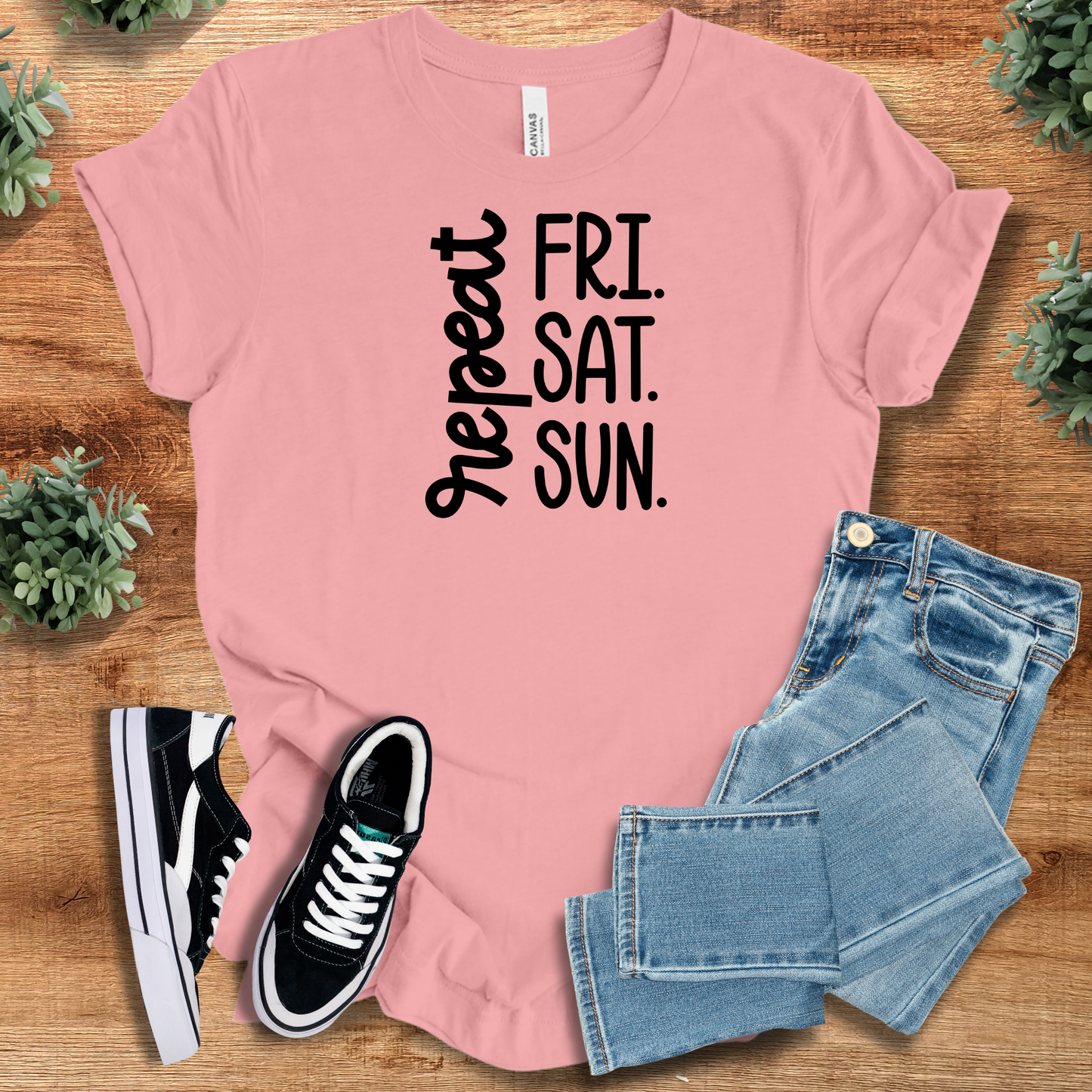 Fri Sat Sun Repeat Shirt