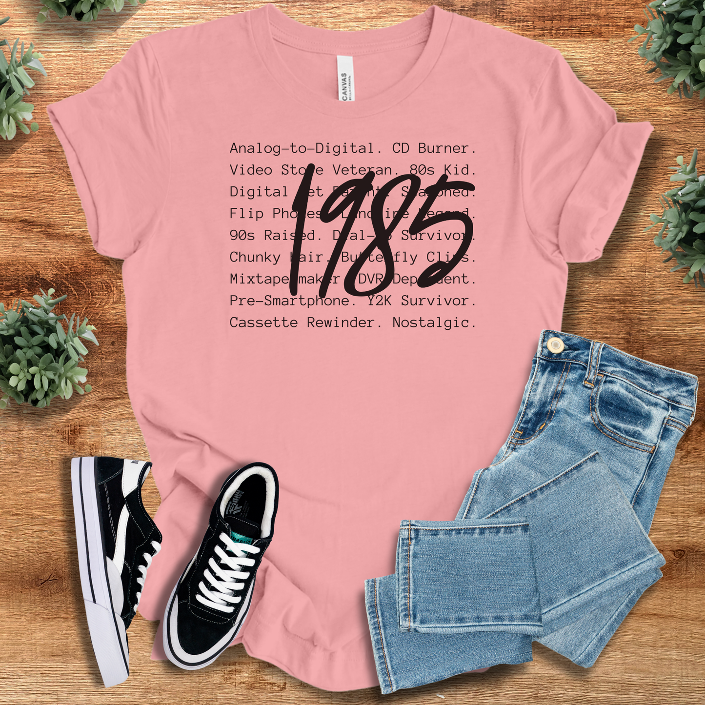 1985 Tee - Vintage Retro Style