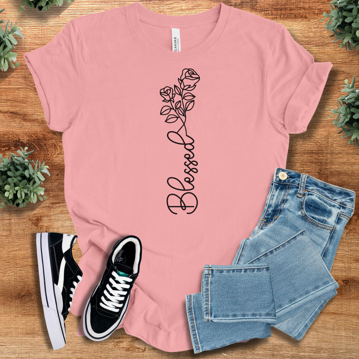 Blessed Rose Tee