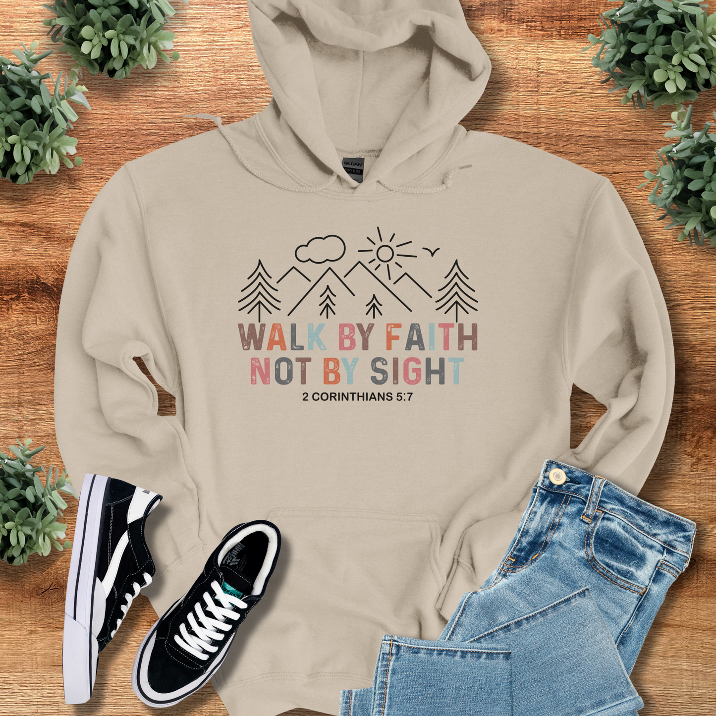Walk by Faith Hoodie