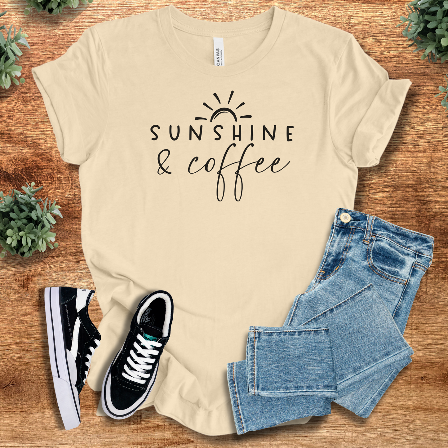 Sunshine & Coffee Tee