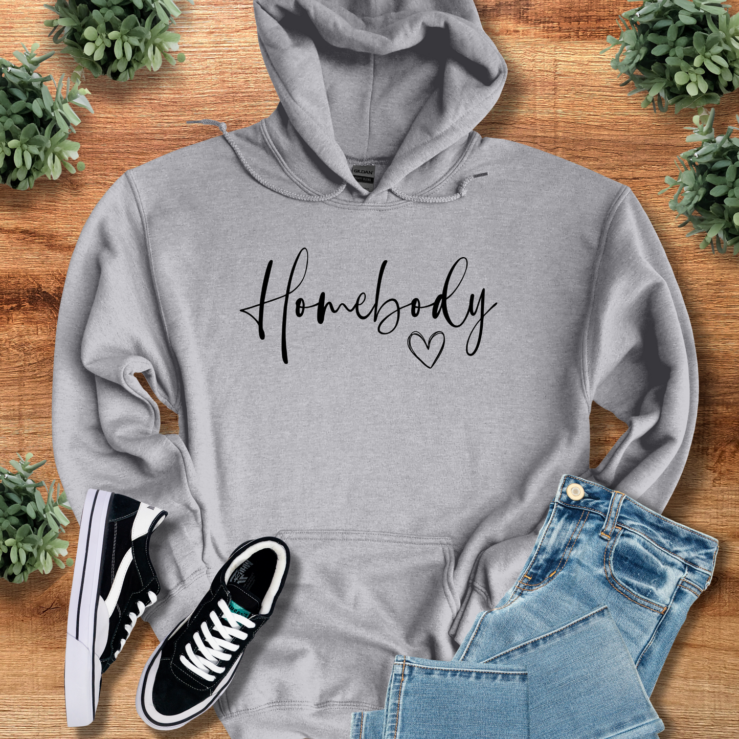 Homebody + Heart Hoodie