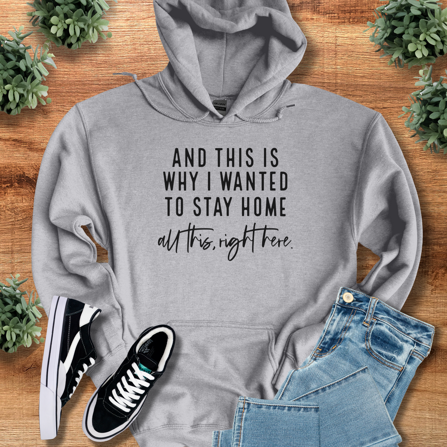 And This is Why I Wanted to Stay Home Hoodie