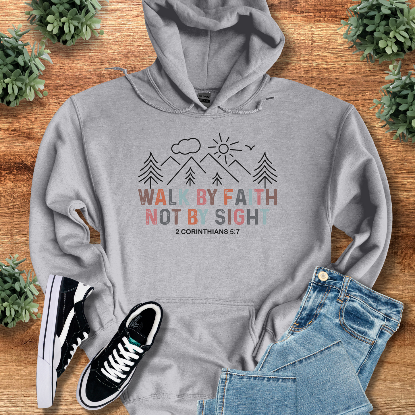 Walk by Faith Hoodie