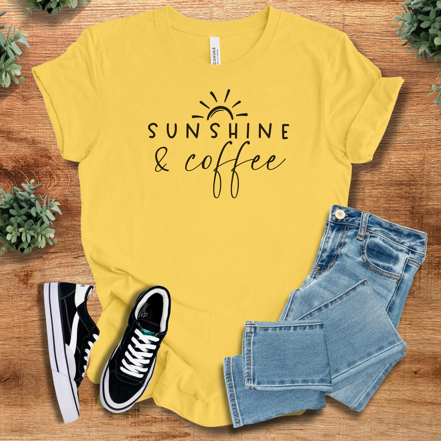 Sunshine & Coffee Tee