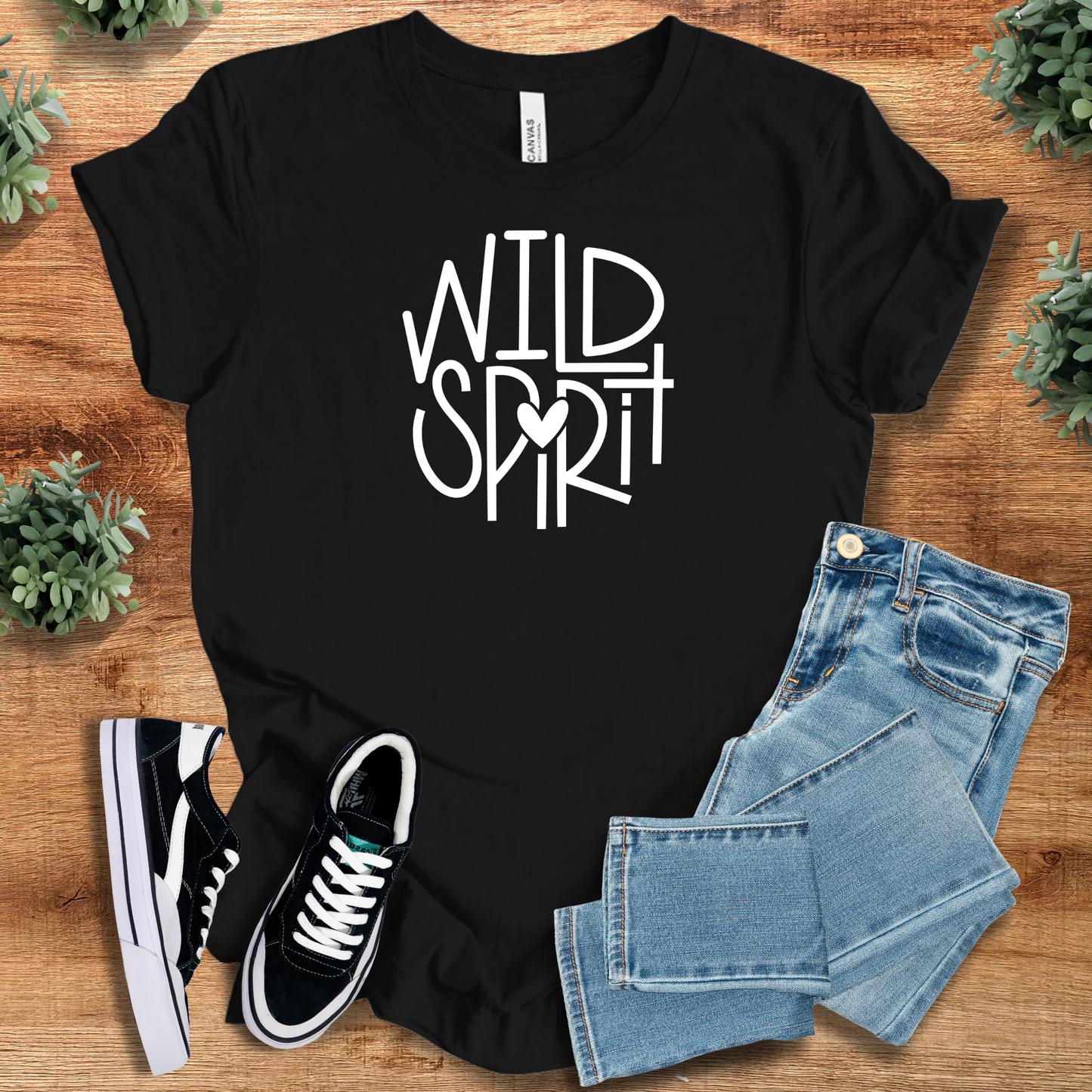 Wild Spirit Tee T‑Shirt | Soft Bella+Canvas Tee