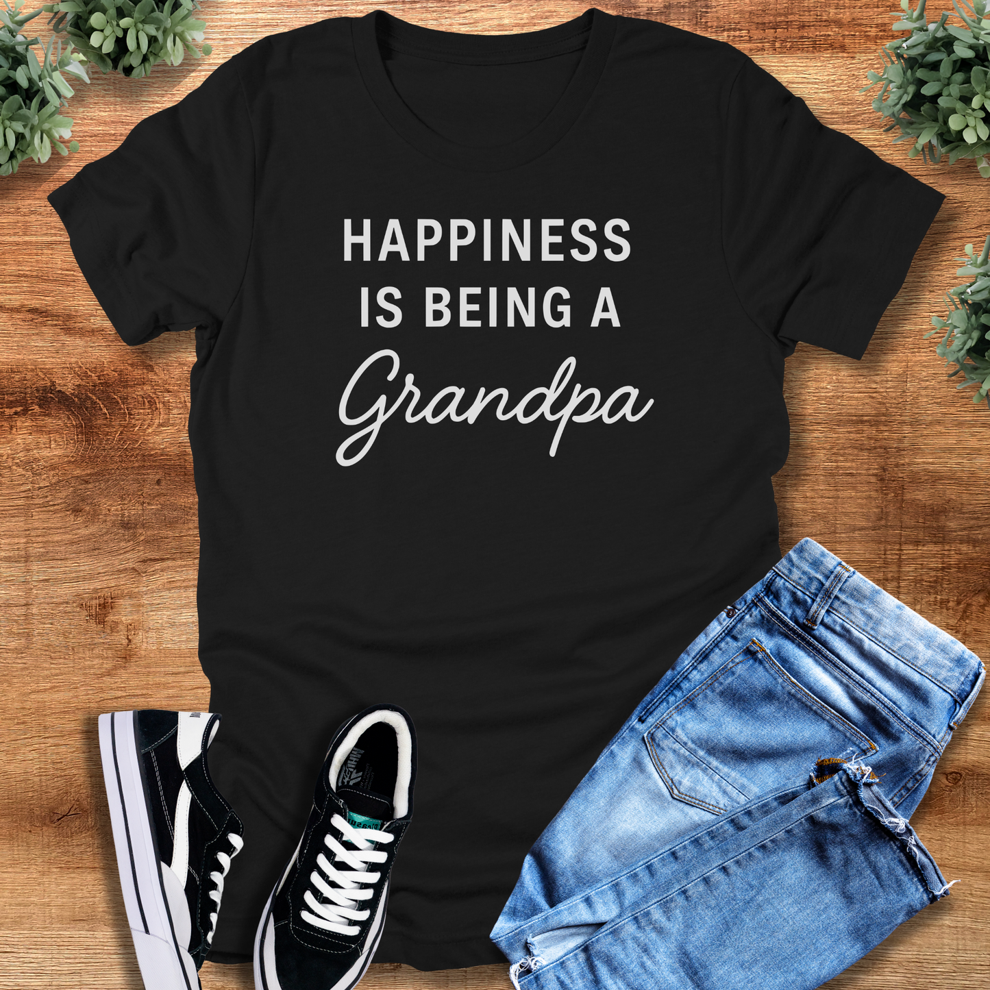 Happiness is Being a Grandpa Tee