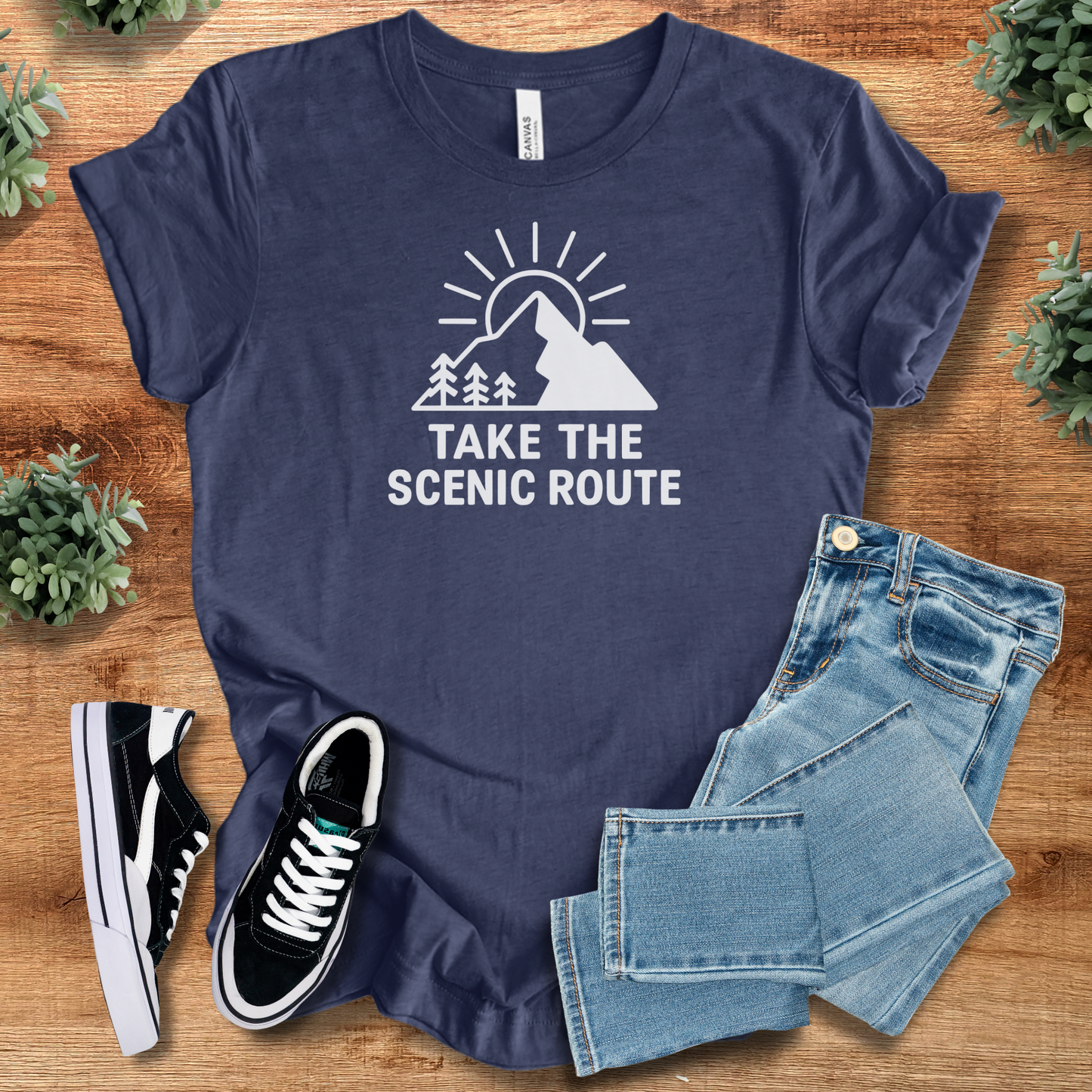 Take the Scenic Route Tee