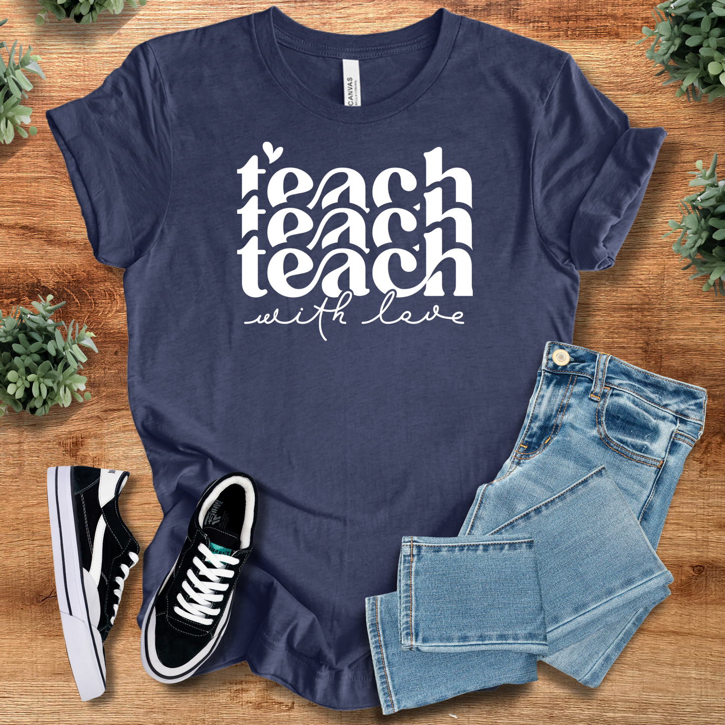 Teach with Love Tee