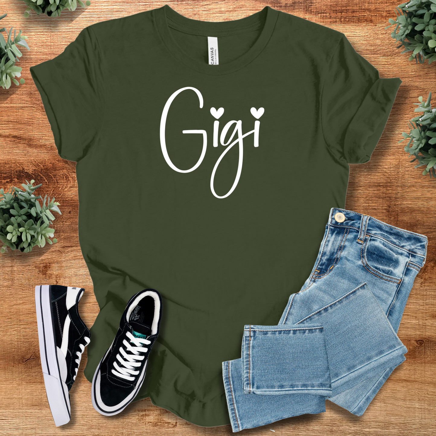 Gigi T‑Shirt | Soft Bella+Canvas Tee