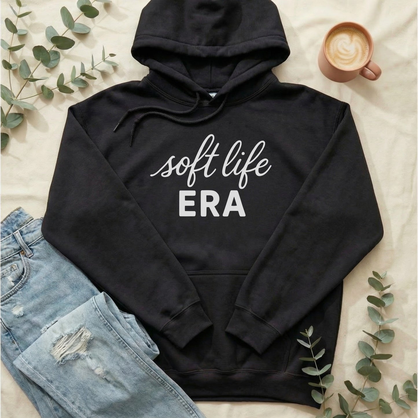 Soft Life Era Hoodie | Mental Health Apparel