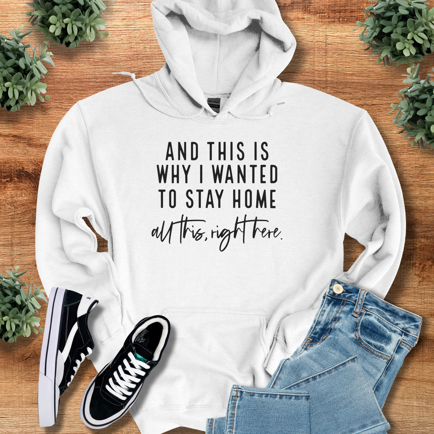 And This is Why I Wanted to Stay Home Hoodie