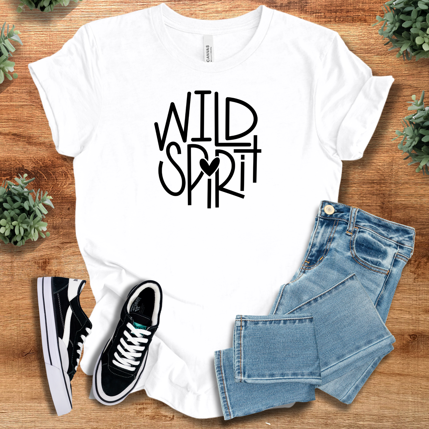 Wild Spirit Tee T‑Shirt | Soft Bella+Canvas Tee