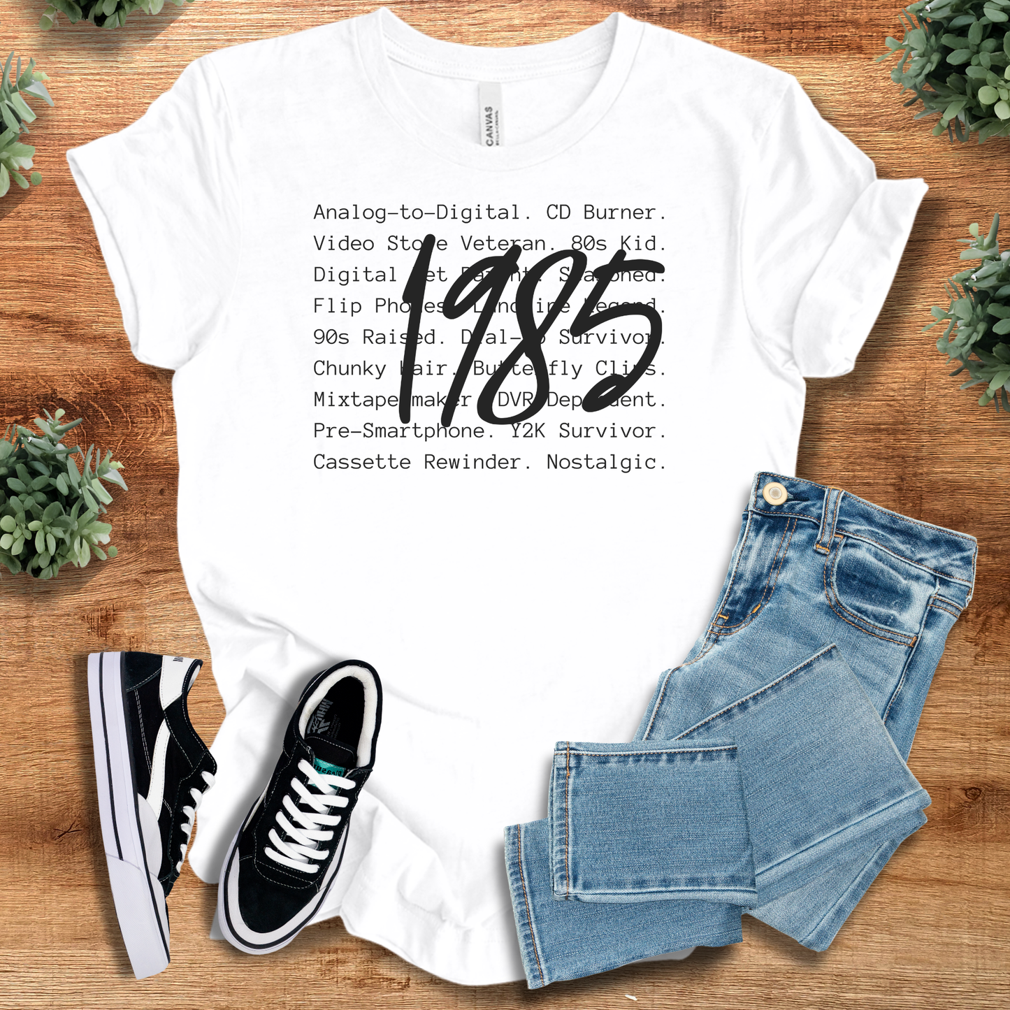 1985 Tee - Vintage Retro Style