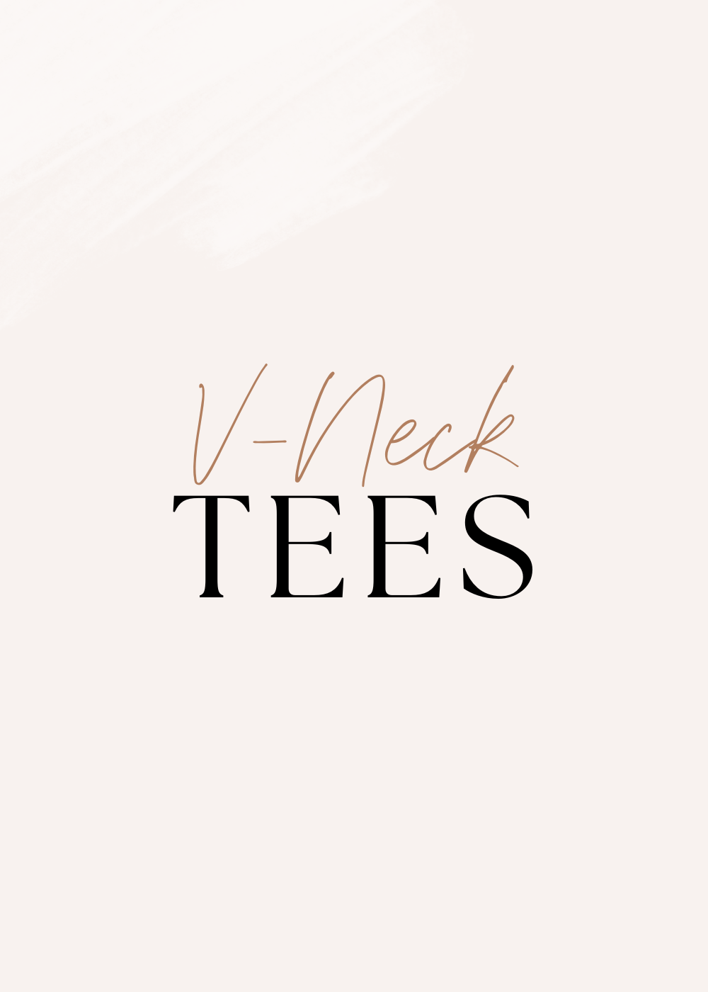 Bella + Canvas V-Neck