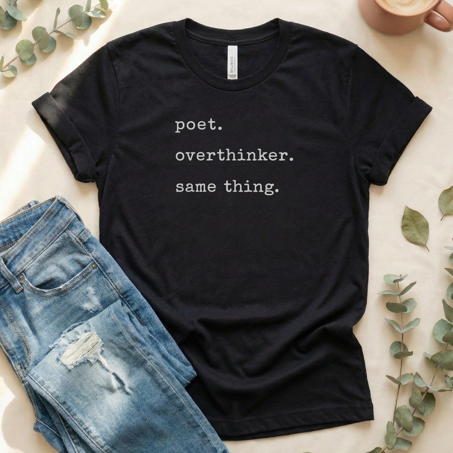 Poet Overthinker Same Thing Casual Wear Shirt