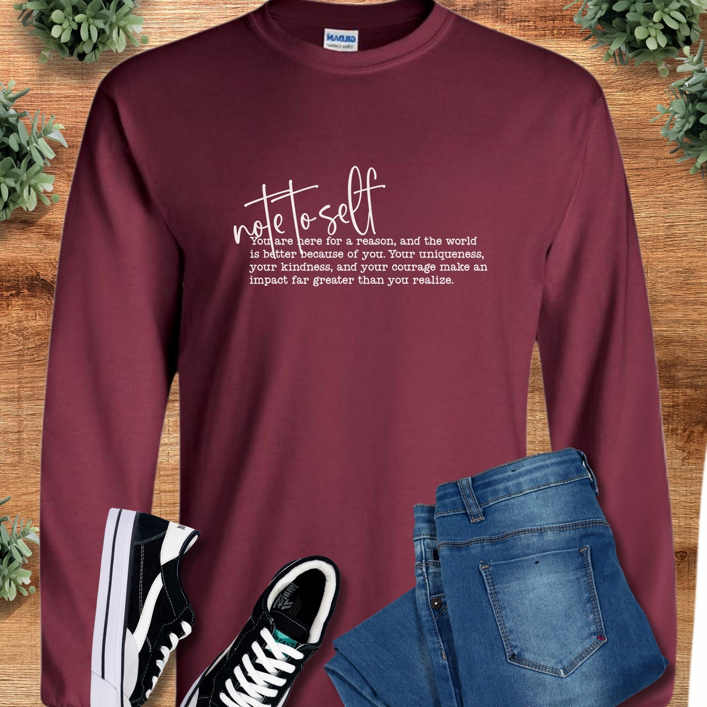 Note to Self | Long Sleeve Tee