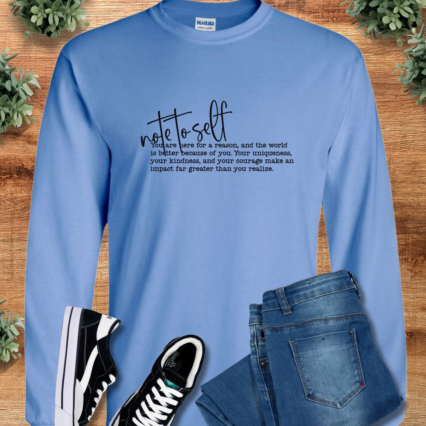 Note to Self | Long Sleeve Tee