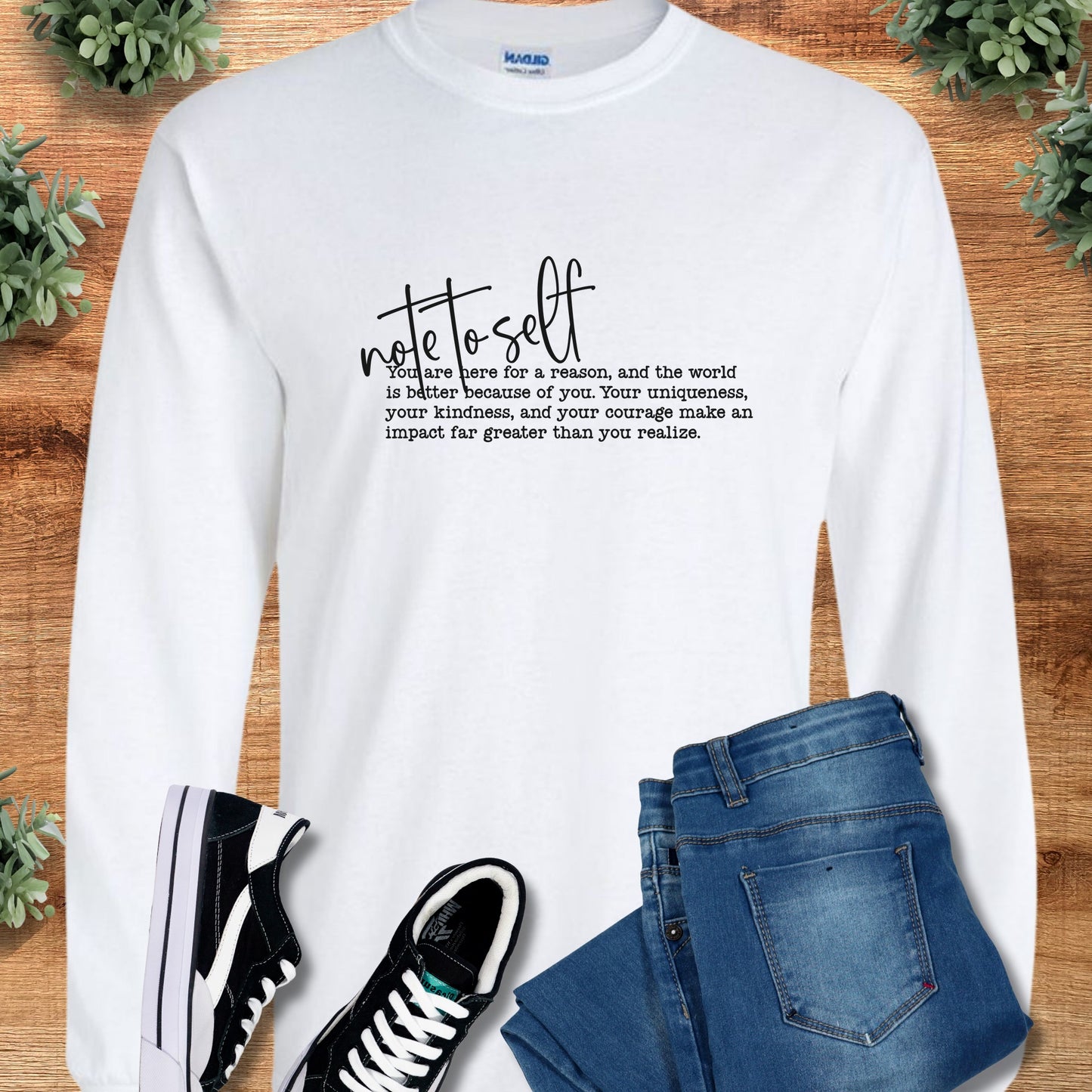 Note to Self | Long Sleeve Tee