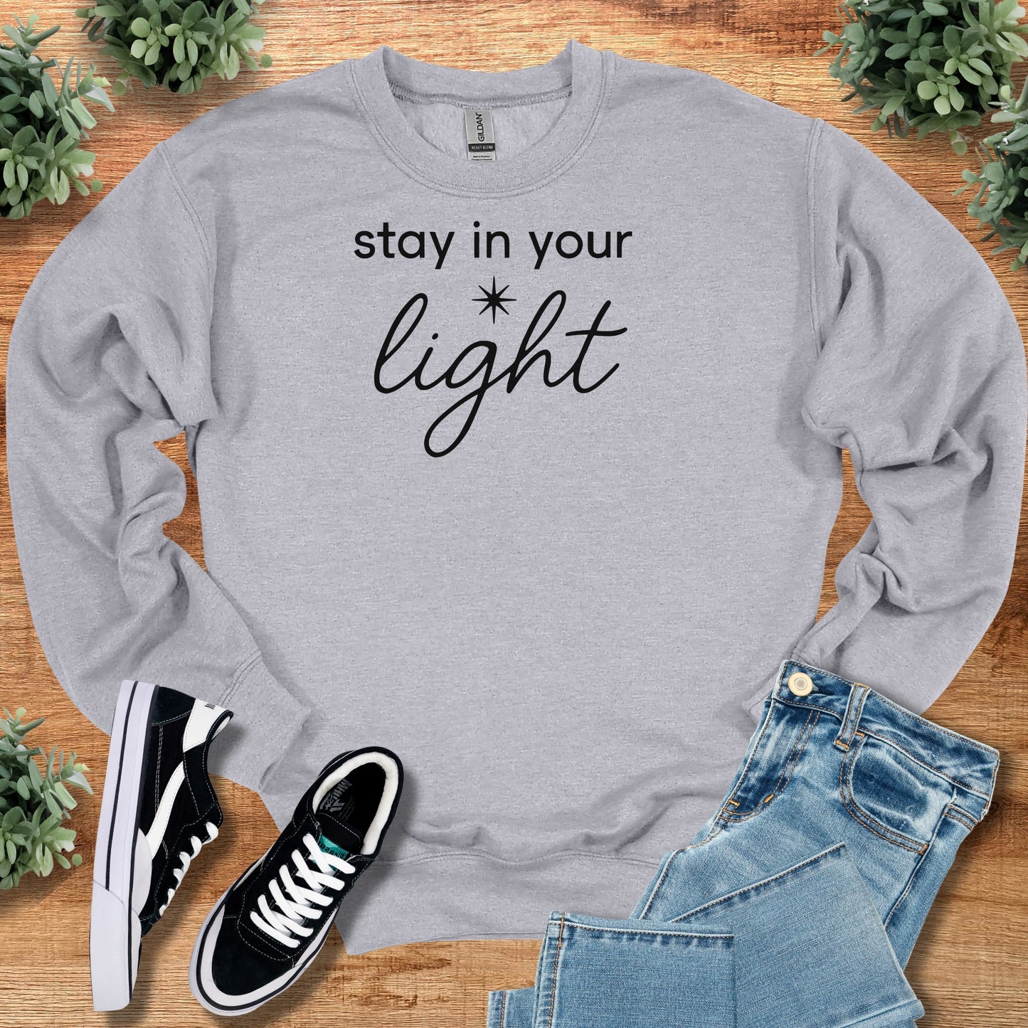 Stay in Your Light - Crewneck
