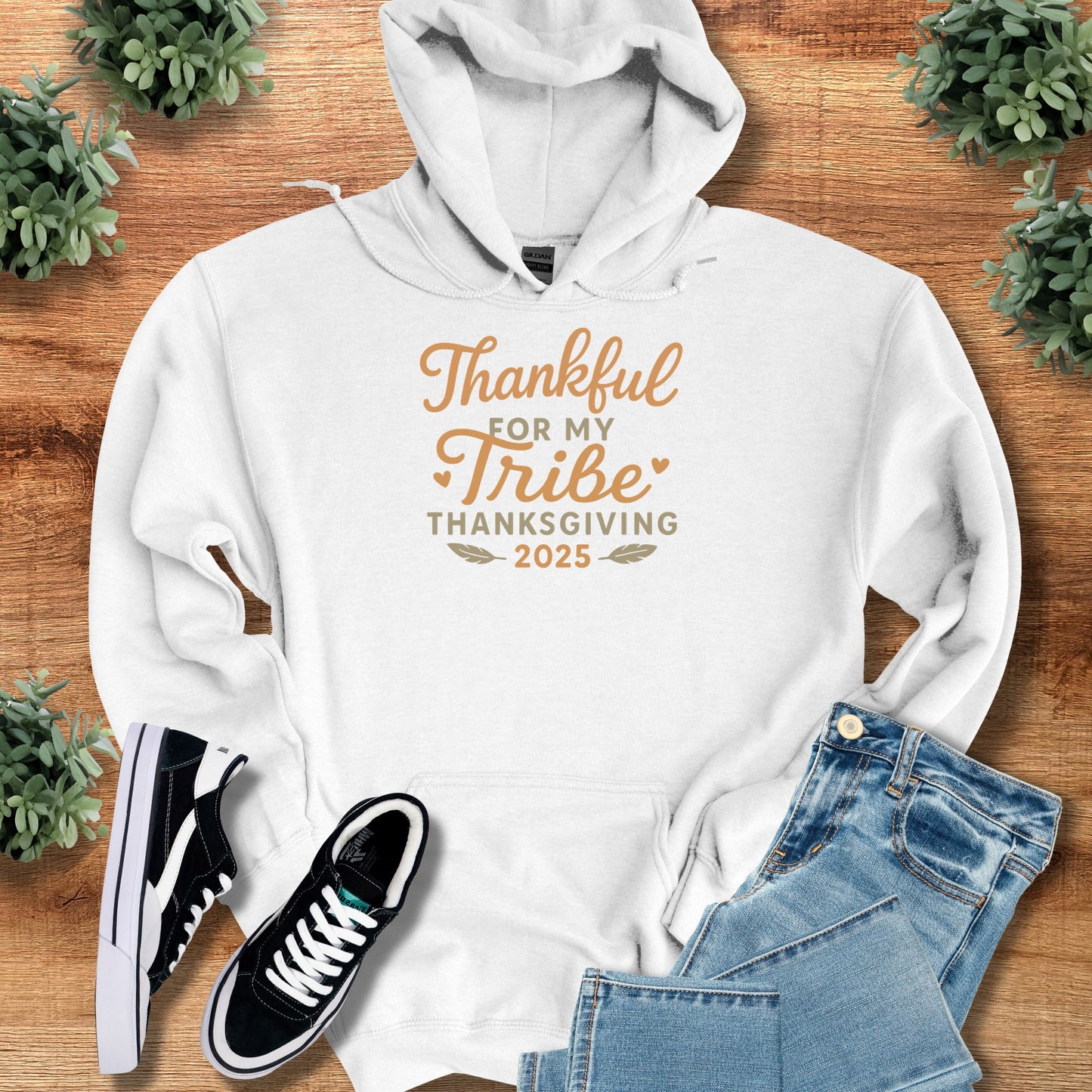 Thanksgiving 2025 Thankful for my Tribe - Hoodie