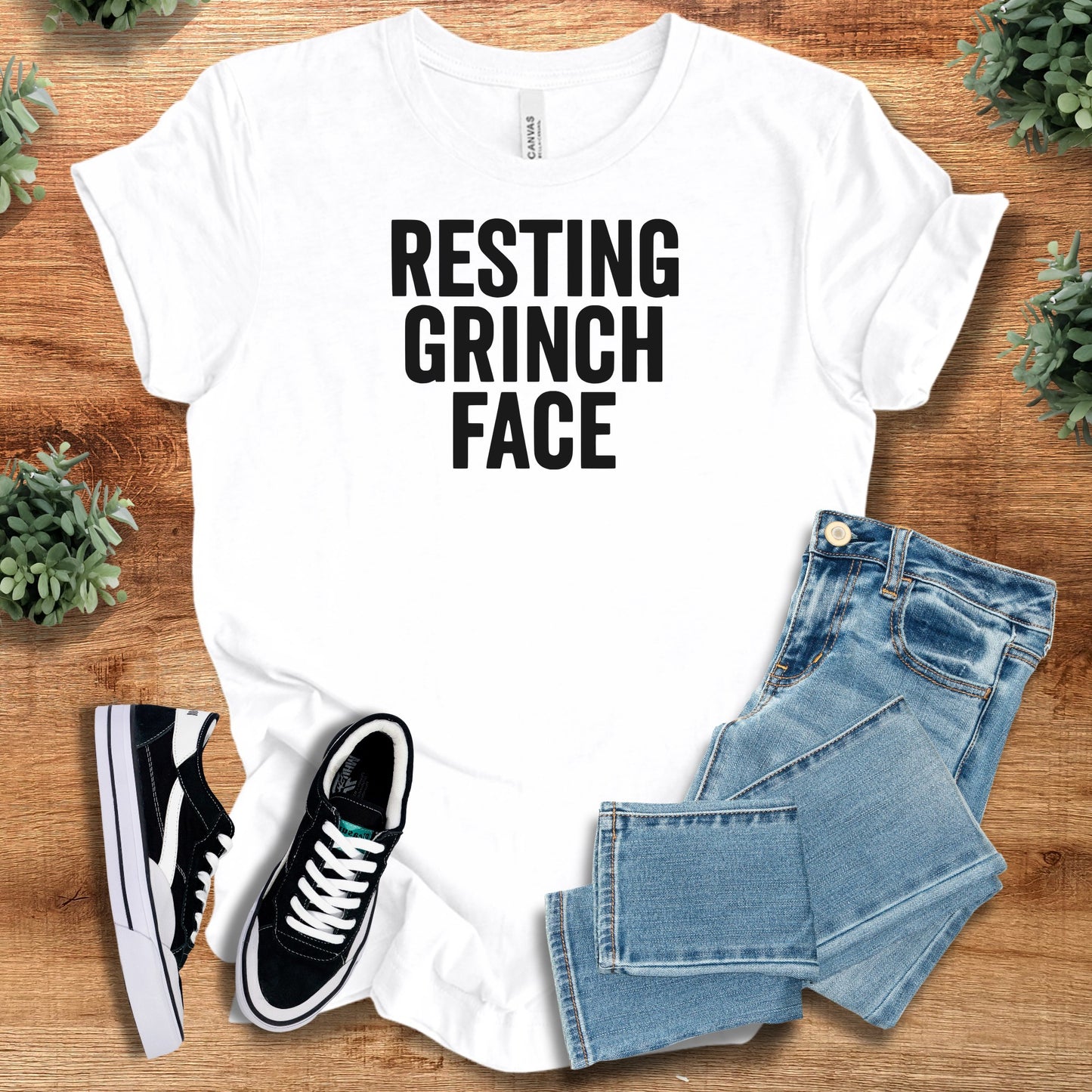 Resting Grinch Face Tee