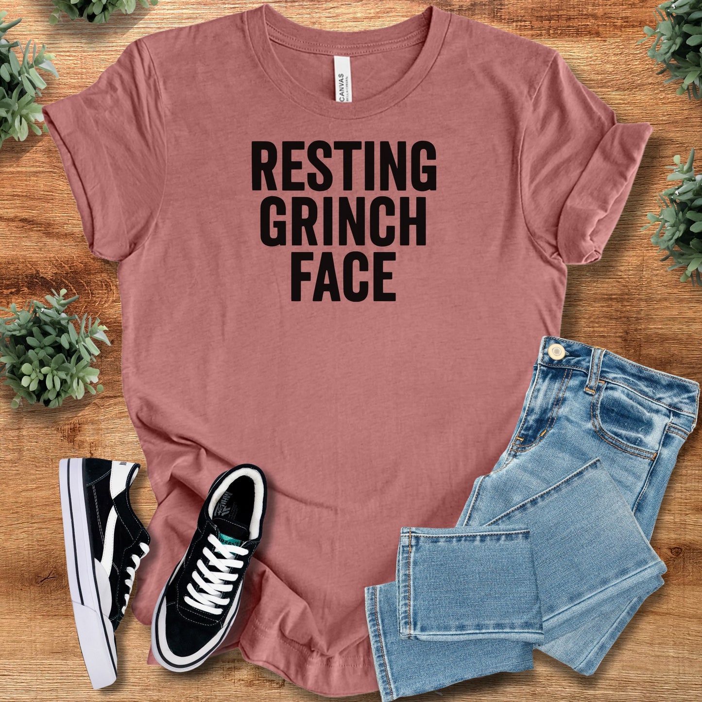 Resting Grinch Face Tee