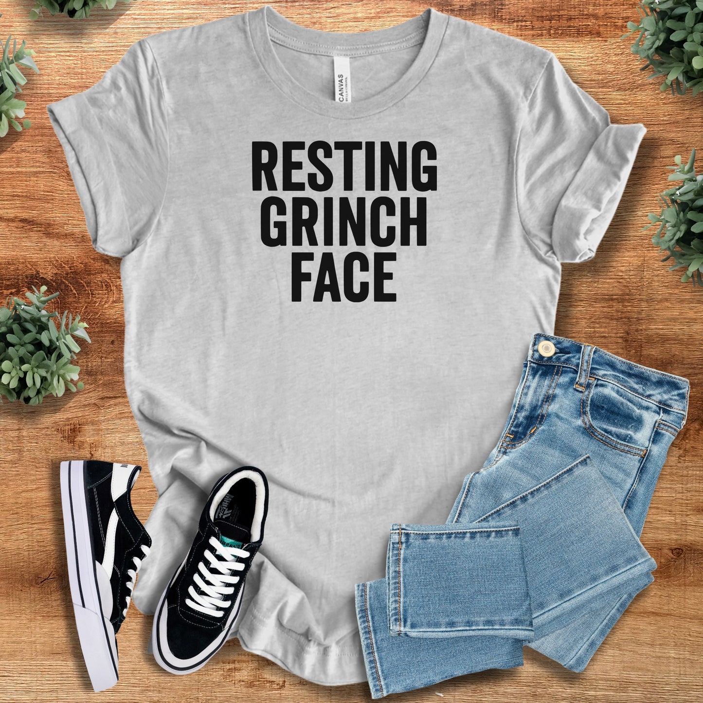 Resting Grinch Face Tee