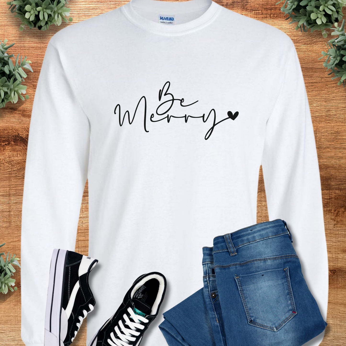 Be Merry Long Sleeve Tee