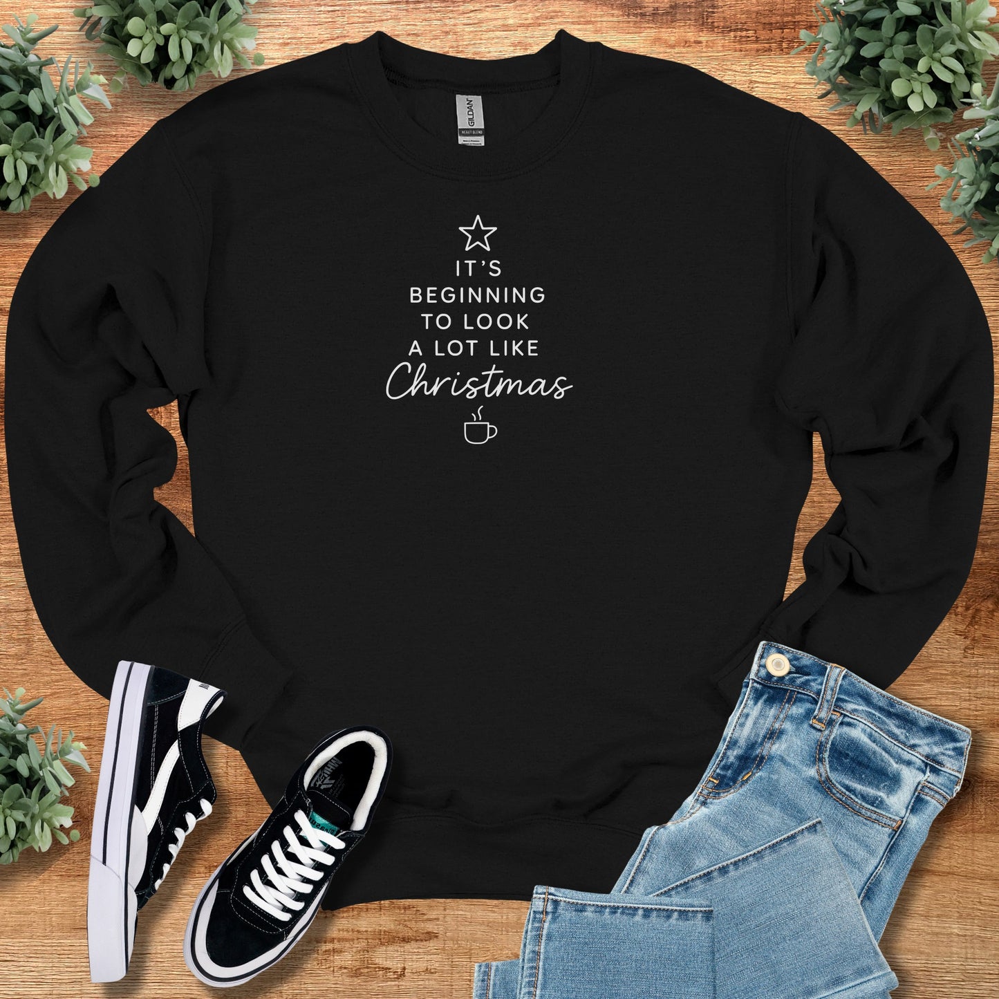 It's Beginning to Look alot Like Christmas Sweatshirt