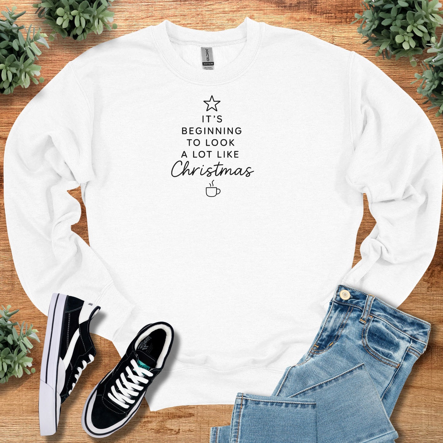 It's Beginning to Look alot Like Christmas Sweatshirt